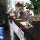Snowflake Christmas Stocking Holders Metal Mantel Stocking Hangers