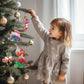 24 Days Puncture Painting Poke Art DIY Toys Christmas Tree Ornaments