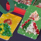 24 Days Puncture Painting Poke Art DIY Toys Christmas Tree Ornaments