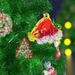 24 Days Puncture Painting Poke Art DIY Toys Christmas Tree Ornaments