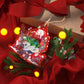 24 Days Puncture Painting Poke Art DIY Toys Christmas Tree Ornaments