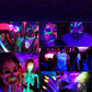 Neon Light LED Purple Wall Mounted Night Lights for Bedroom Wall Decor