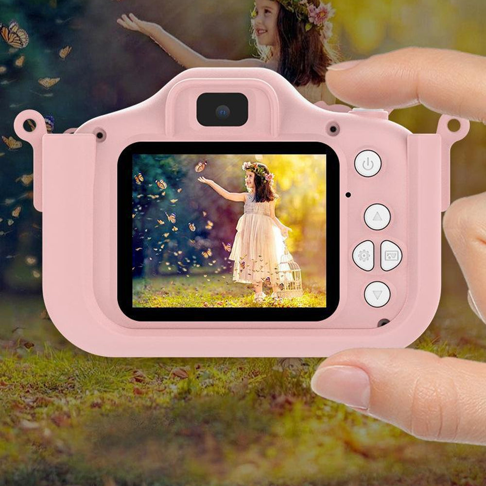 1080P HD Unicorn Kids Digital Camera Toy with 32G Memory Card