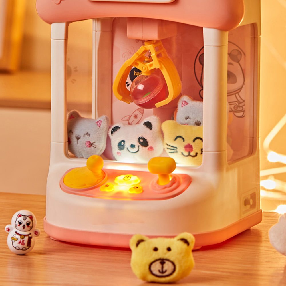 Mini Home Claw Machine with Sound Effect Kids Toys for Girls and Boys