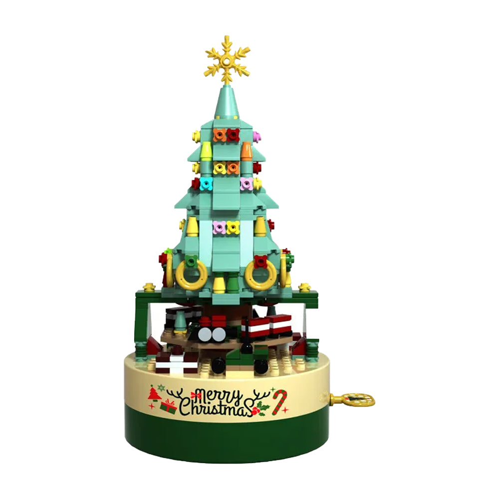Christmas Tree Music Box Building DIY Block Kits
