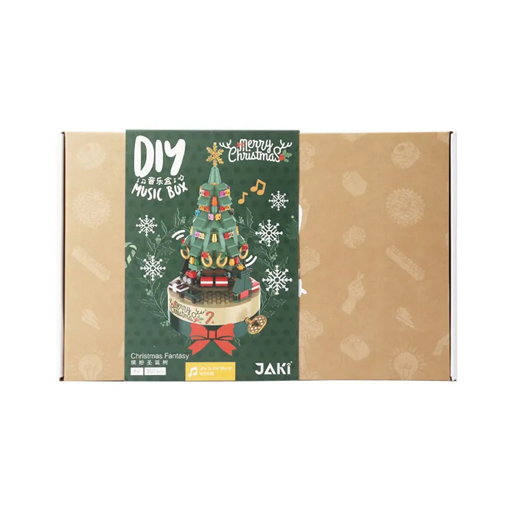 Christmas Tree Music Box Building DIY Block Kits