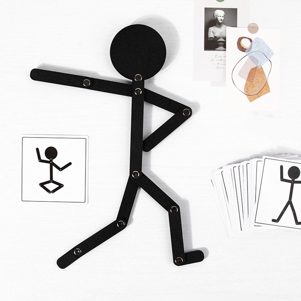 Sports Small Wooden Man Toys Educational Toys