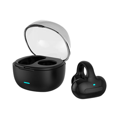 MG8 TWS Bluetooth 5.2 Ear-clip Bone Conduction Earphones with Charging Case