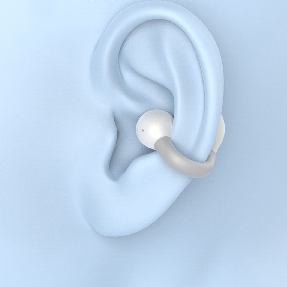MG8 TWS Bluetooth 5.2 Ear-clip Bone Conduction Earphones with Charging Case