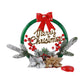 Christmas Wreath Light Dual Power Mode Hanging Christmas Garland Lights Xmas Decor