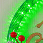 Christmas Wreath Light Dual Power Mode Hanging Christmas Garland Lights Xmas Decor