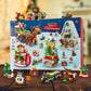 24 Days Christmas Advent Calendar Kids Building Blocks Playsets-Elk