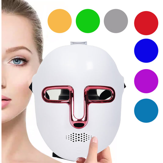 7 Color Led Light Therapy Facial Photon Light therapy Mask for Skin Care Treatment