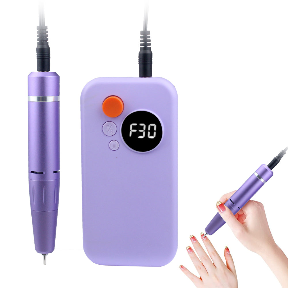 Electric Nail Drill Portable Nail File Kit