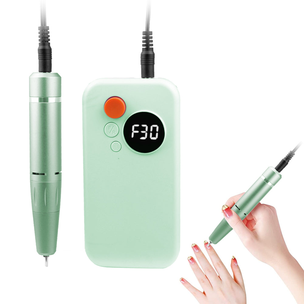 Electric Nail Drill Portable Nail File Kit
