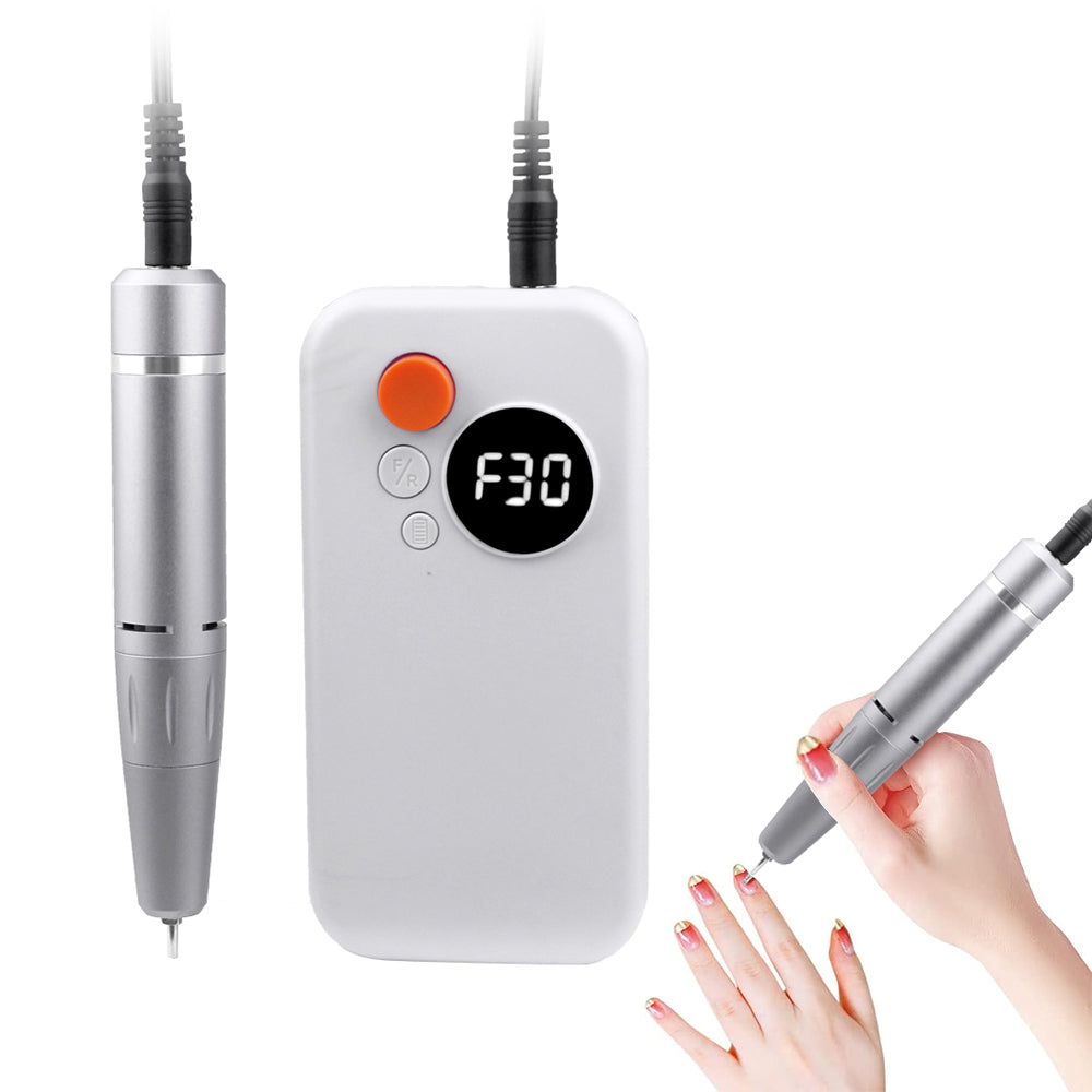 Electric Nail Drill Portable Nail File Kit