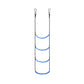 3/4/5 Step Boat Rope Ladder Portable Folding Ladder for Inflatable Boat Kayak Motorboat