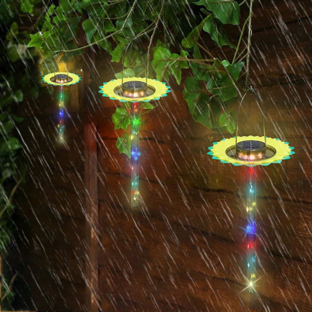 Solar Light Bird Feeder Hanging Wild Bird Feeder