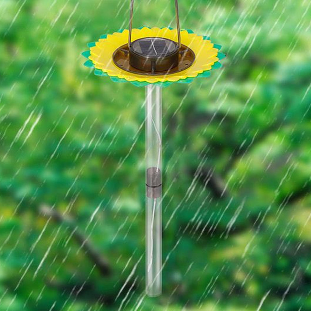 Solar Light Bird Feeder Hanging Wild Bird Feeder