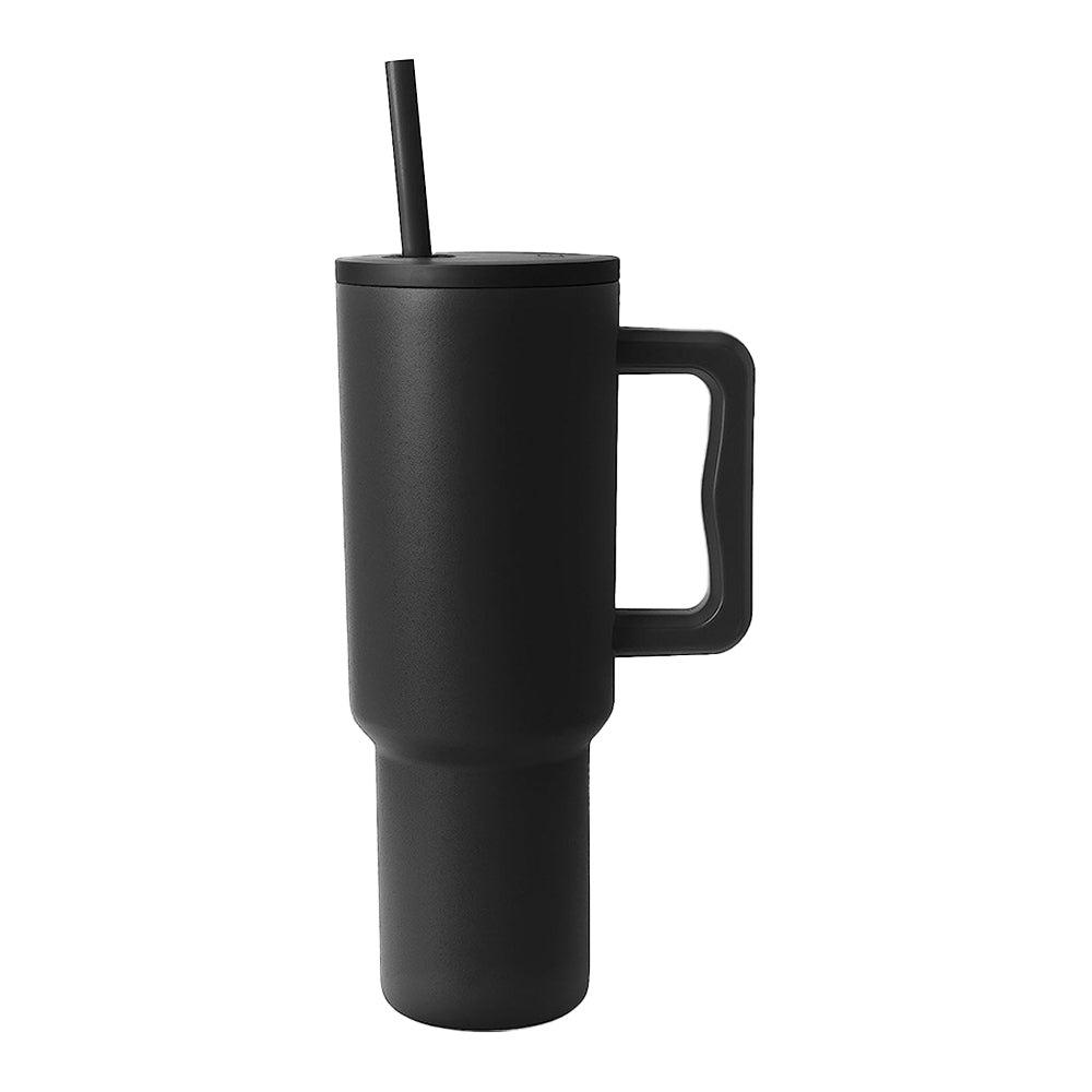 40oz Tumbler Stainless Steel Insulated Cup with Handle and Straw Lid