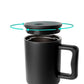 40oz Tumbler Stainless Steel Insulated Cup with Handle and Straw Lid