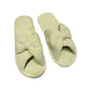 Women's Cross-strap Flat Slippers Breathable Open Toe Slippers