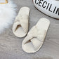 Women's Cross-strap Flat Slippers Breathable Open Toe Slippers