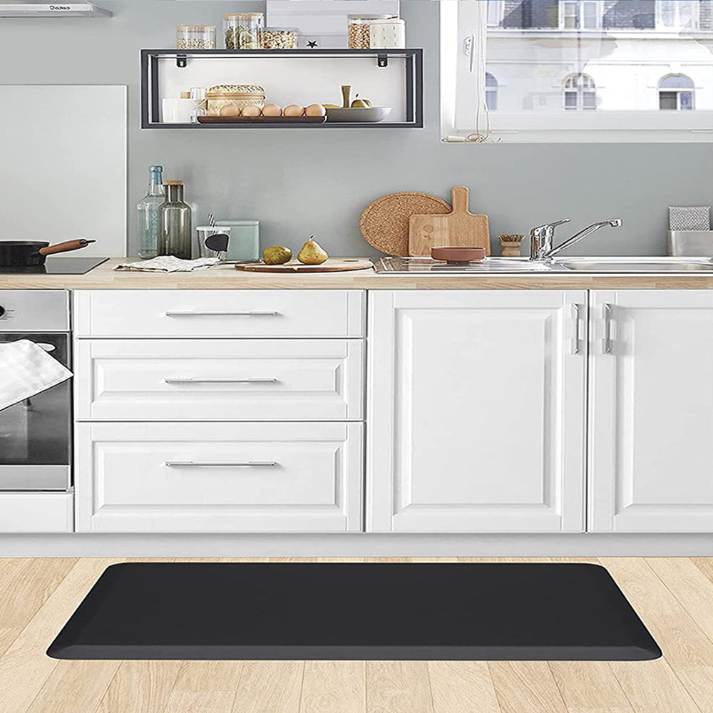 12mm Thick Cushioned Anti Fatigue Mat for Kitchen Laundry