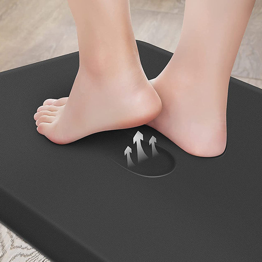 12mm Thick Cushioned Anti Fatigue Mat for Kitchen Laundry