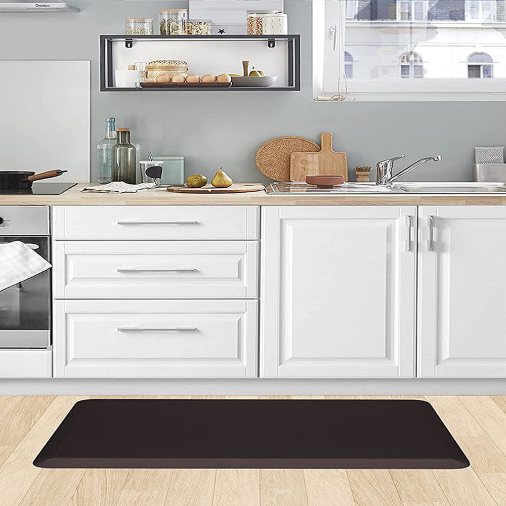 12mm Thick Cushioned Anti Fatigue Mat for Kitchen Laundry