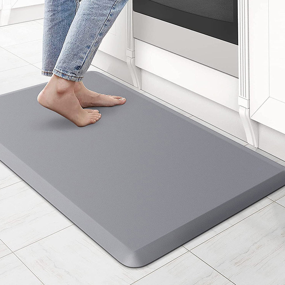 12mm Thick Cushioned Anti Fatigue Mat for Kitchen Laundry
