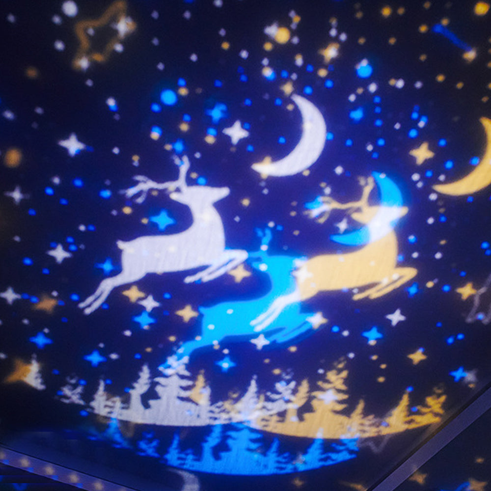 Ocean Projector Light Night Light Starry Sky Projection Lamp with 6 Projection Themes