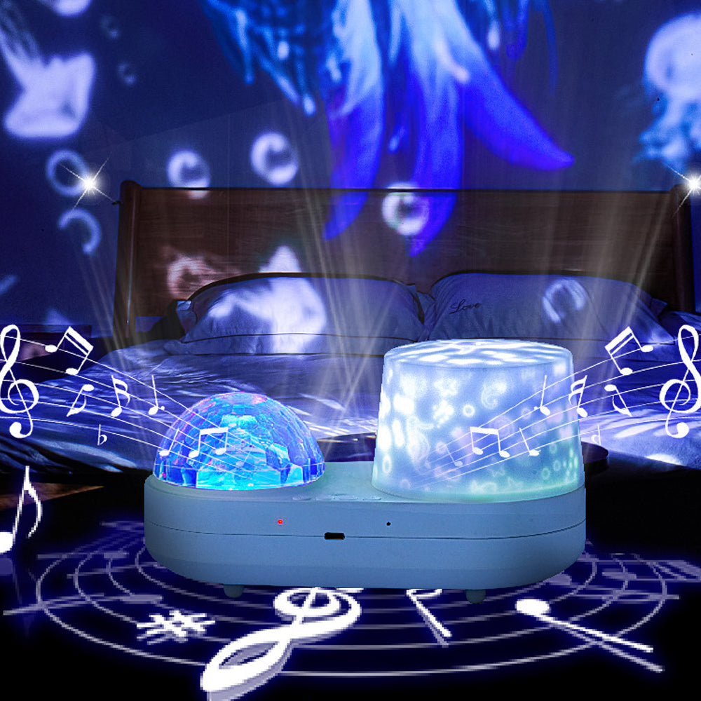 Ocean Projector Light Night Light Starry Sky Projection Lamp with 6 Projection Themes
