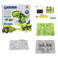 3-in-1 Robot Dinosaur Toys DIY Solar Actuated Robot Kit STEM Building Projects for Kids