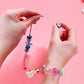 16 Pcs DIY Bracelet Kids Charm Bracelet Making Kit Beads Bracelet DIY Craft