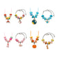 16 Pcs DIY Bracelet Kids Charm Bracelet Making Kit Beads Bracelet DIY Craft