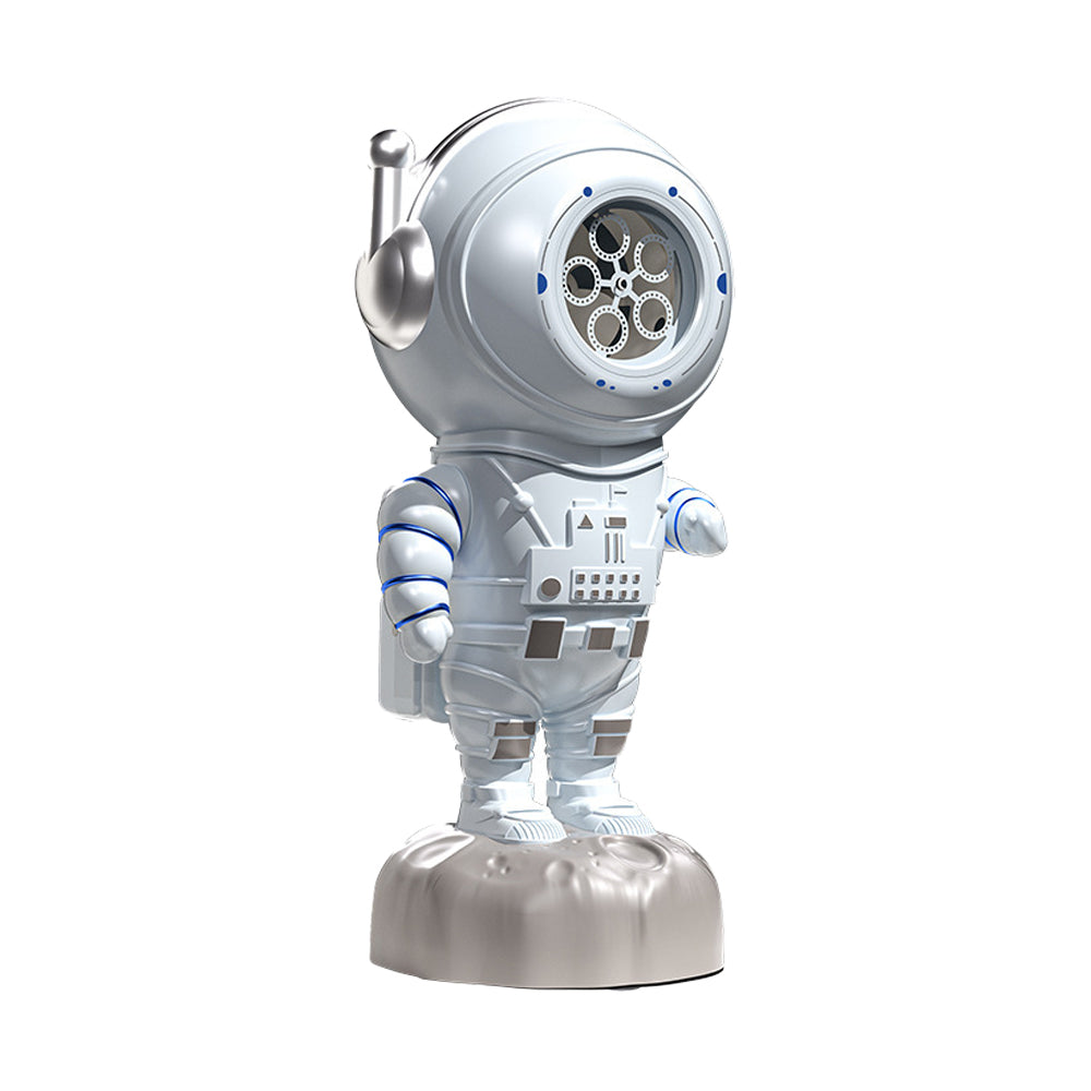 Kids Astronaut Bubble Machine Automatic Rotating Bubble Maker