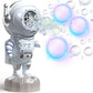 Kids Astronaut Bubble Machine Automatic Rotating Bubble Maker