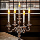 12Pcs LED Floating Candle Lights with Magic Stick Remote