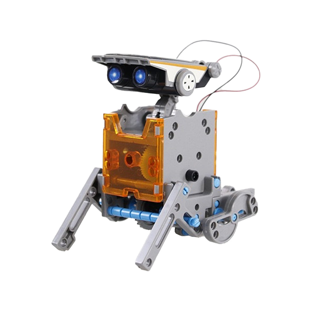 13-in-1 DIY Kids Solar Actuated Robot Kit