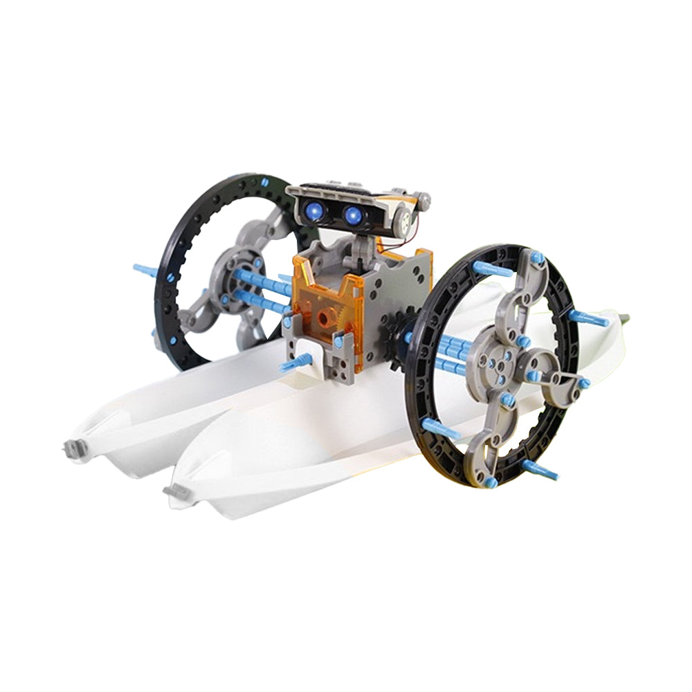 13-in-1 DIY Kids Solar Actuated Robot Kit