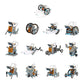 13-in-1 DIY Kids Solar Actuated Robot Kit