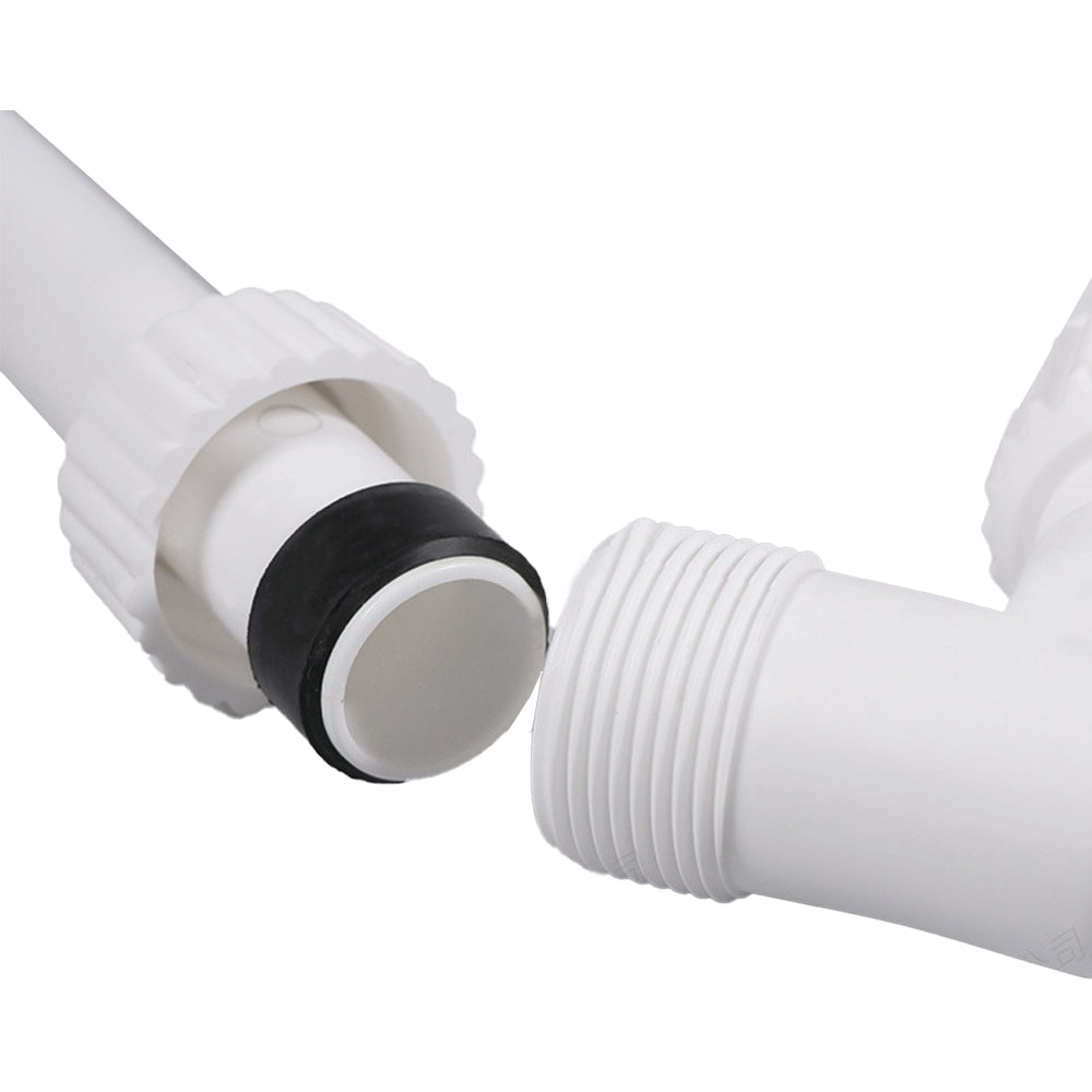 Swimming Pool Sprinkle Accessories Fountain Spray Water Bracket-Double Fountain Head and Pipe Adapter