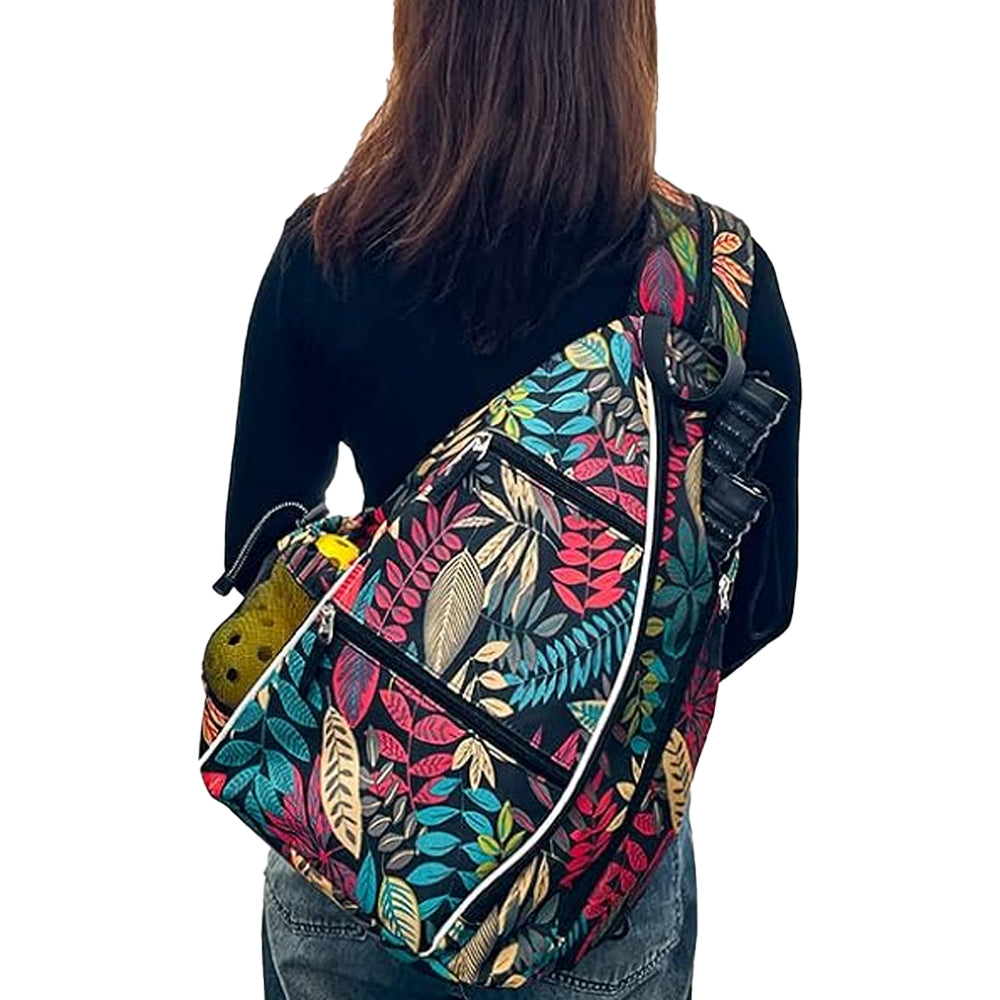 Pickleball Bag Pack Reversible Crossbody Sling Bag