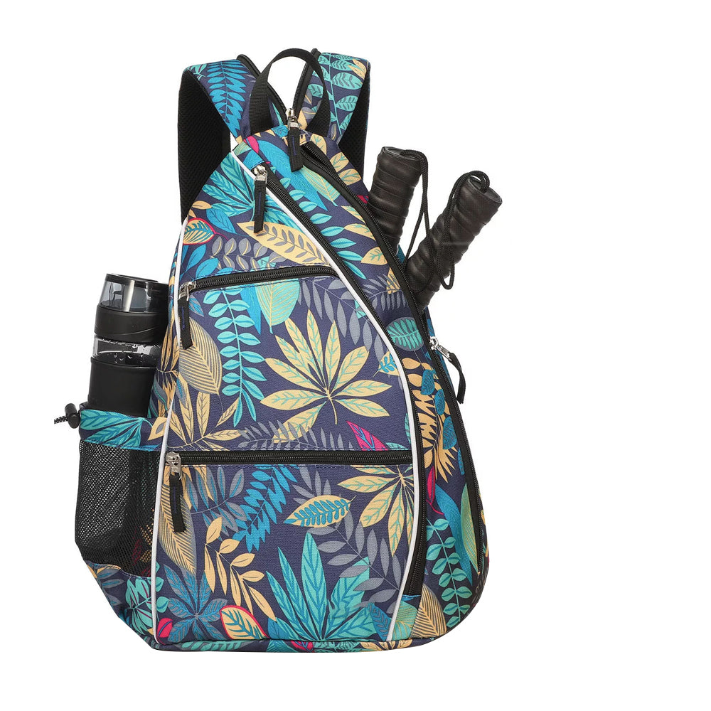 Pickleball Bag Pack Reversible Crossbody Sling Bag