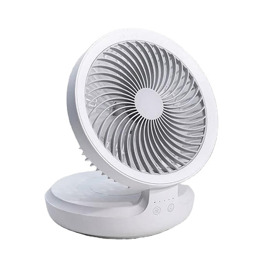 USB Foldable Desktop Fan with Hook