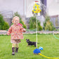 Water Rocket Launcher Water Pressure Lift Sprinkler Toy