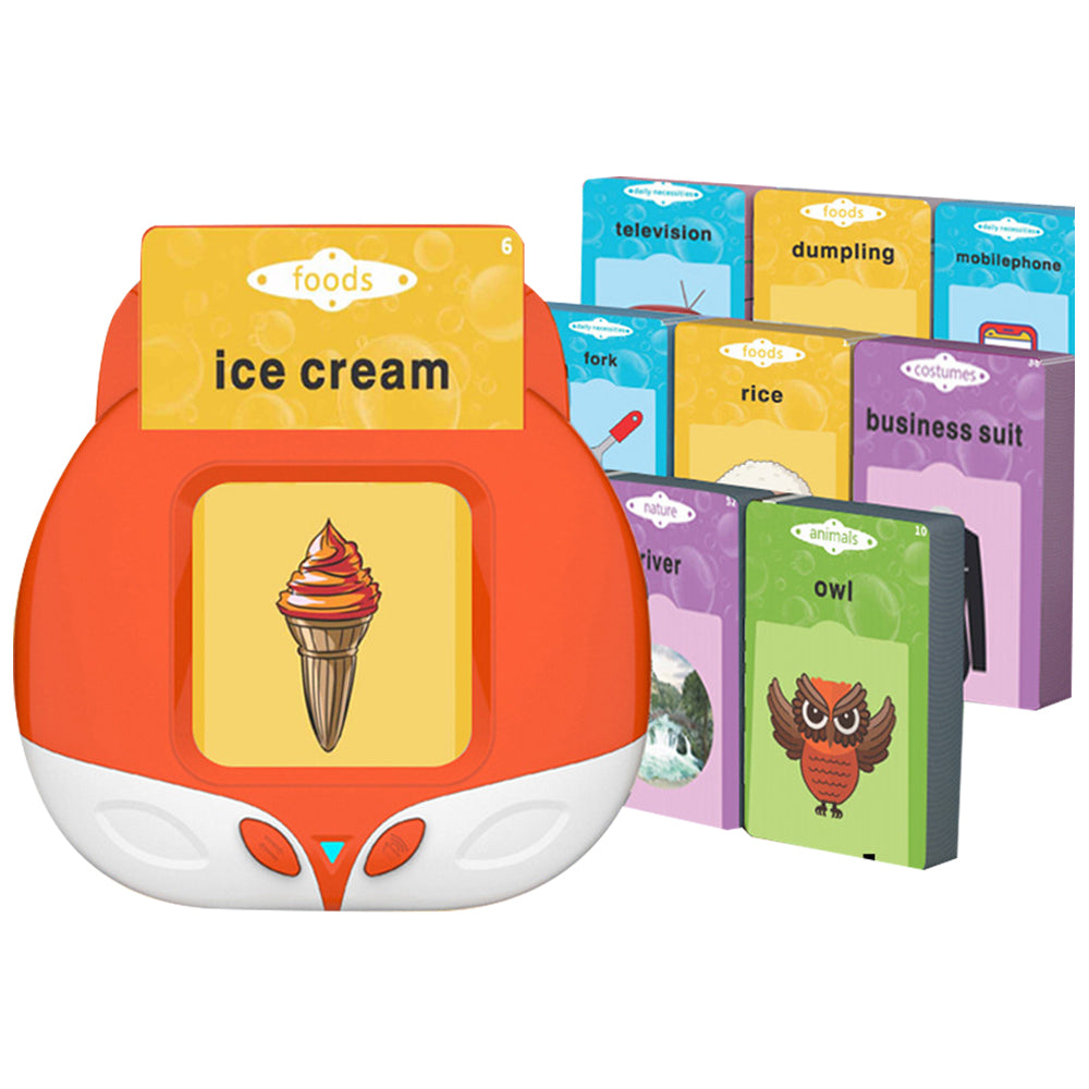 Talking Flash Cards Early Educational Learning Reading Machine