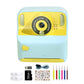 Instant Print Camera Toy with 32GB Memory Card and 5 Rolls Print Paper