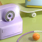 Instant Print Camera Toy with 32GB Memory Card and 5 Rolls Print Paper